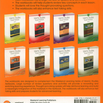 Weekend Learning Islamic Studies Workbook: Level 5 (Revised and Enlarged Edition)