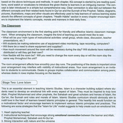 I Love Islam Teacher/Parent Guide: Level 5