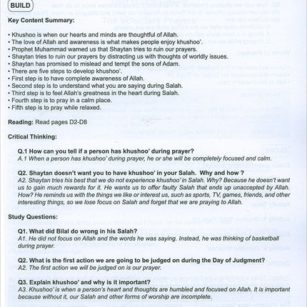 I Love Islam Teacher/Parent Guide: Level 5