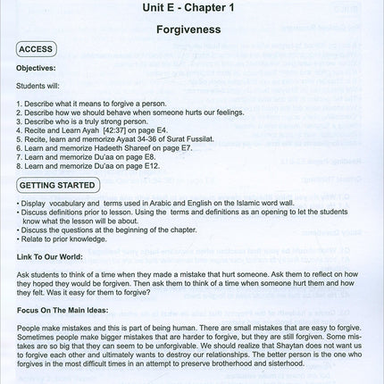 I Love Islam Teacher/Parent Guide: Level 5