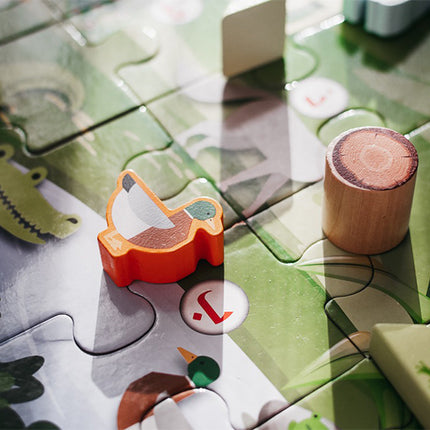 Arabic Alphabet Blocks: At the Zoo (136 pieces) لعبة المكعبات العربية في حديقة الحيوان