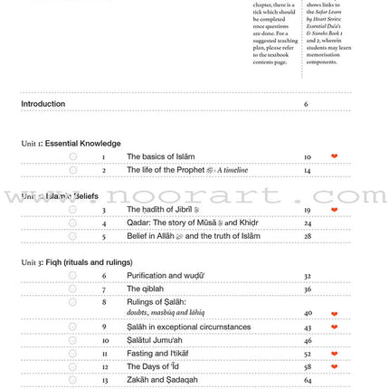 Safar Islamic Studies Workbook: Level 7