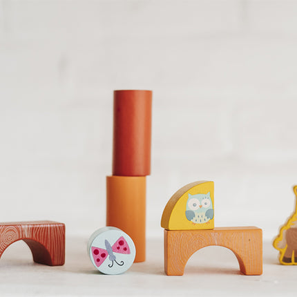 Arabic Alphabet Blocks: At the Zoo (136 pieces) لعبة المكعبات العربية في حديقة الحيوان