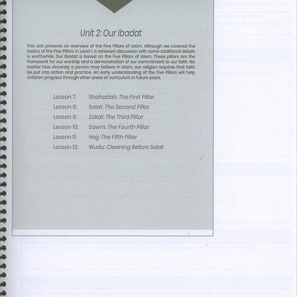 Weekend Learning Islamic Studies Teacher's Manual: Level 2 (New Edition)