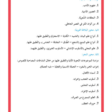 In the Arabic Language Garden Textbook: Level 10 في حديقة اللغة العربية كتاب الطالب