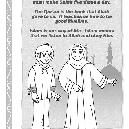 Color and Learn Salah