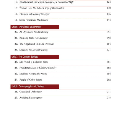 Weekend Learning Islamic Studies: Level 6 (Revised and Enlarged Edition)