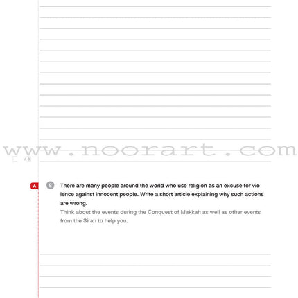 Safar Islamic Studies Workbook: Level 7