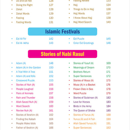Weekend Learning Islamic Studies: Level K (Revised and Enlarged Edition)