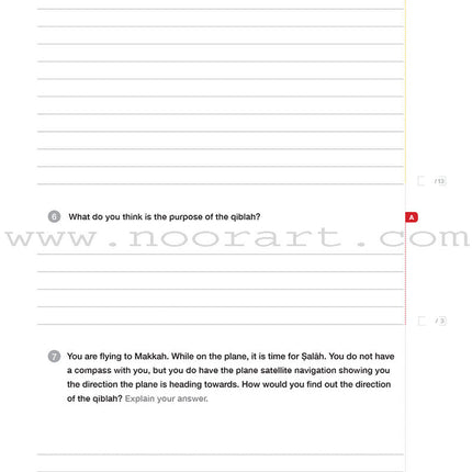 Safar Islamic Studies Workbook: Level 7