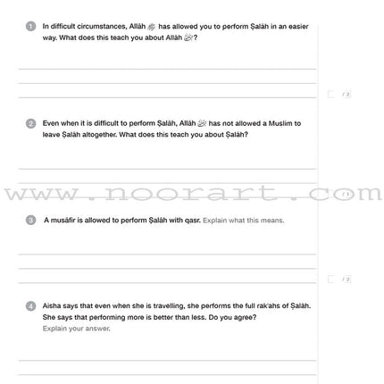 Safar Islamic Studies Workbook: Level 7