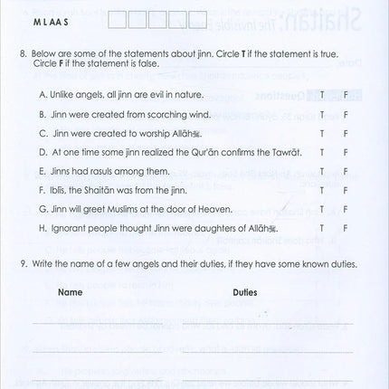 Weekend Learning Islamic Studies Workbook: Level 6 (Revised and Enlarged Edition)