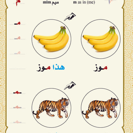 (كتاب العربية رقم 1 (التلميذ والتدريبات -  Arabic Book 1 (Text & Exercise Book)