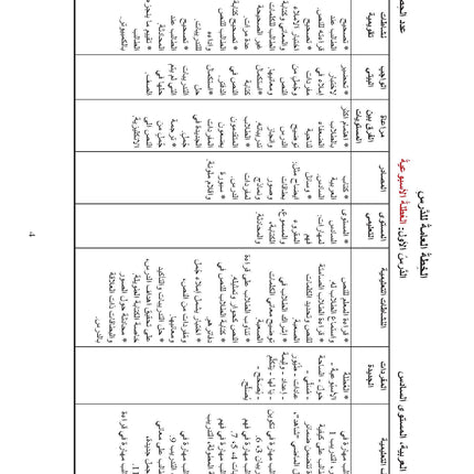 (كتاب العربية رقم 6 (التلميذ والتدريبات - Arabic Book 6 (Text & Exercise Book)