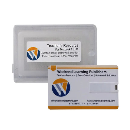 Weekend Learning Islamic Studies - Question Bank and Teacher’s Resources: All Levels (USB flash drive card)