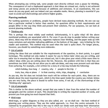 The Writing Guide - GCSE Examinations in 2019 & Thereafter