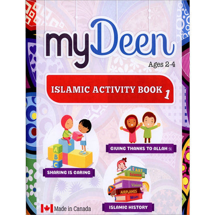 MyDeen Islamic Activity Book 1 (2–4 Years)