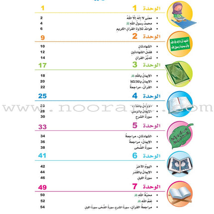 ICO Islamic Studies Textbook: Grade 2 (Arabic, Light Version) التربية الإسلامية - عربي مخفف
