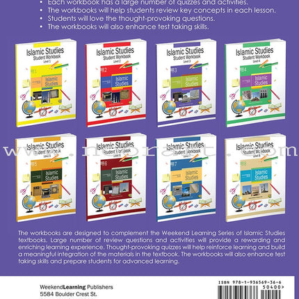 Weekend Learning Islamic Studies Workbook: Level 3 (Revised and Enlarged Edition)