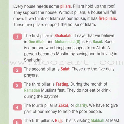 5-Pillars of Islam Activity Book (for Beginners)