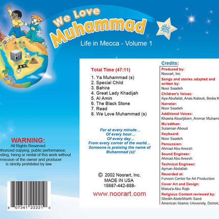 We Love Muhammad (No Music, Audio CD)