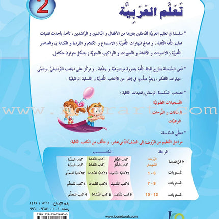 ICO Learn Arabic Workbook: Level 2 (Combined Edition)