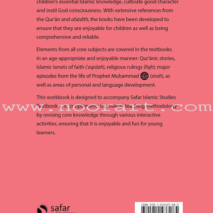 Safar Islamic Studies Workbook: Level 1