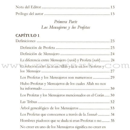 Los Profetas Y Sus Mensajes-The Messengers and the Messages