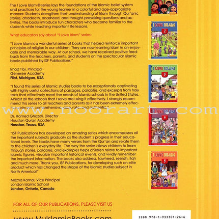 I Love Islam Workbook/Worksheets: Level 2