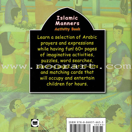 Islamic Manners Activity Book