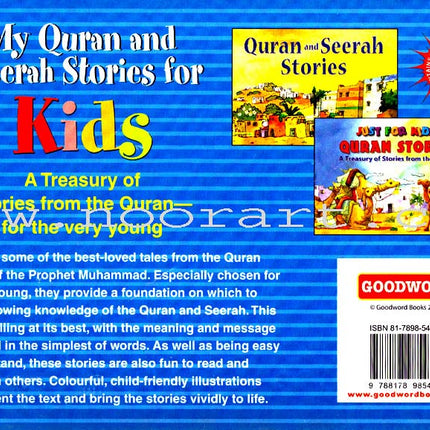 Quran and Seerah Stories for Kids Gift Box (2 Hardcover Books)
