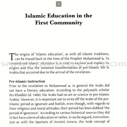 A Social History Of Education In The Muslim World (From the Prophetic Era to Ottoman Times)