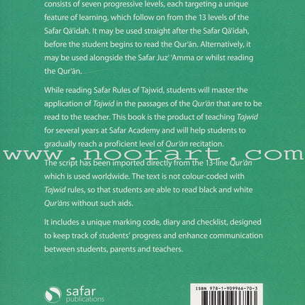 Rules of Tajwid - Learn to Read Series (South Asian Script)