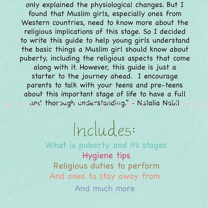 Muslim Girl, Growing Up: A Guide to Puberty