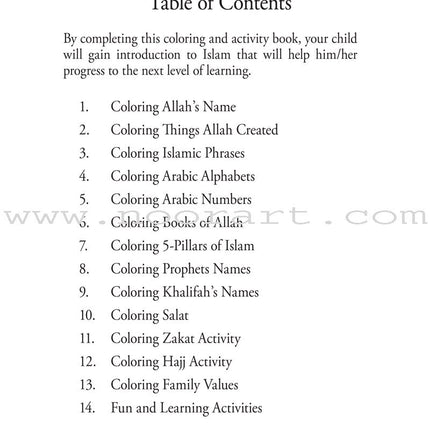 My Islamic Coloring Book