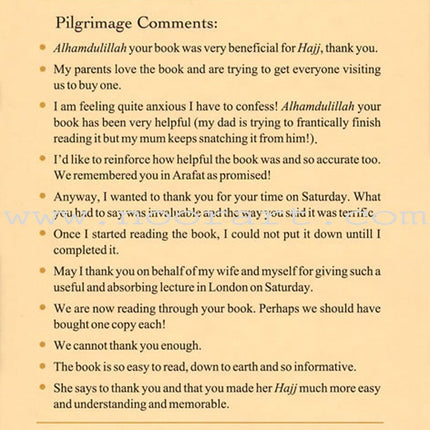 Getting the Best out of Al-Hajj (Pilgrimage)