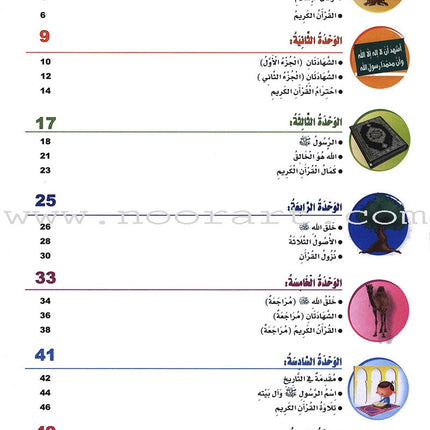 ICO Islamic Studies Textbook: Grade 1 (Arabic, Light Version) التربية الإسلامية - عربي مخفف