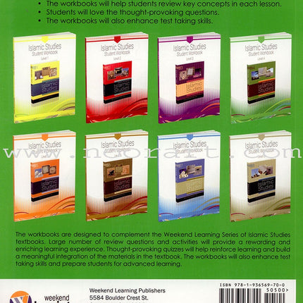 Weekend Learning Islamic Studies Workbook: Level 4 (Revised and Enlarged Edition)