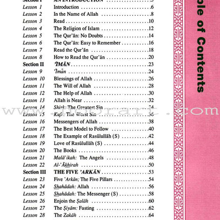 Teachings of the Qur'an Textbook: Volume 1