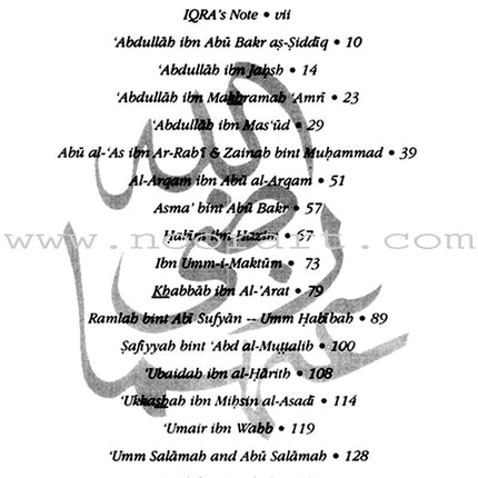 The Stories of the Sahaba - The First Ones: Volume 2