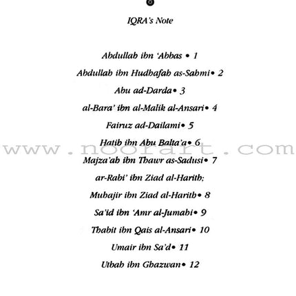 The Stories of the Sahaba - Torchbearers of Islam: Volume 5