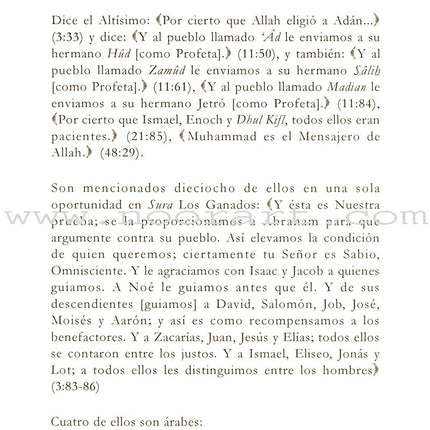 Los Profetas Y Sus Mensajes-The Messengers and the Messages