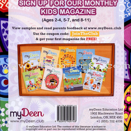 MyDeen Islamic Activity Book 1 (2–4 Years)