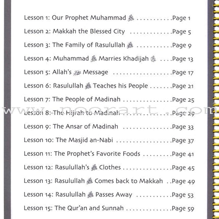 Sirah of Our Prophet Workbook Level 1