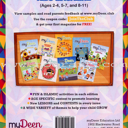 MyDeen Islamic Activity Book 1 (8-11 Years)