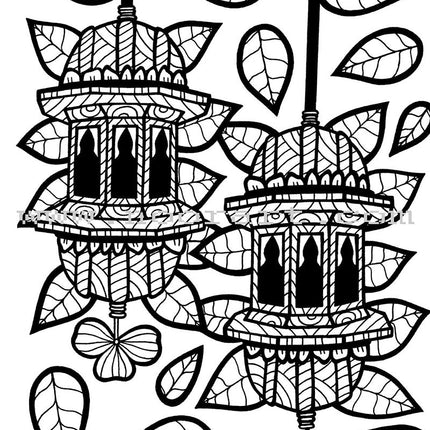 Vibrant Soul: Coloring Inspired by Rumi