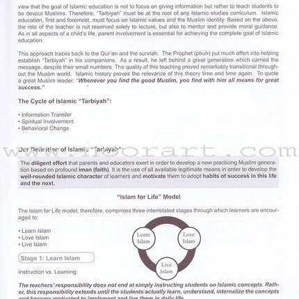 I Love Islam Teacher/Parent Guide: Level 6 (International/Weekend Edition)