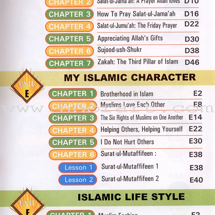 I Love Islam Textbook: Level 5 (International/Weekend Edition)