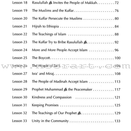 Sirah of Our Prophet Workbook: Level 2