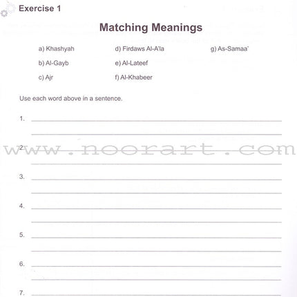 I Love Islam Workbook: Level 6 (International/Weekend Edition)